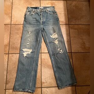 Re/Done Light Blue Denim Jeans sz 25